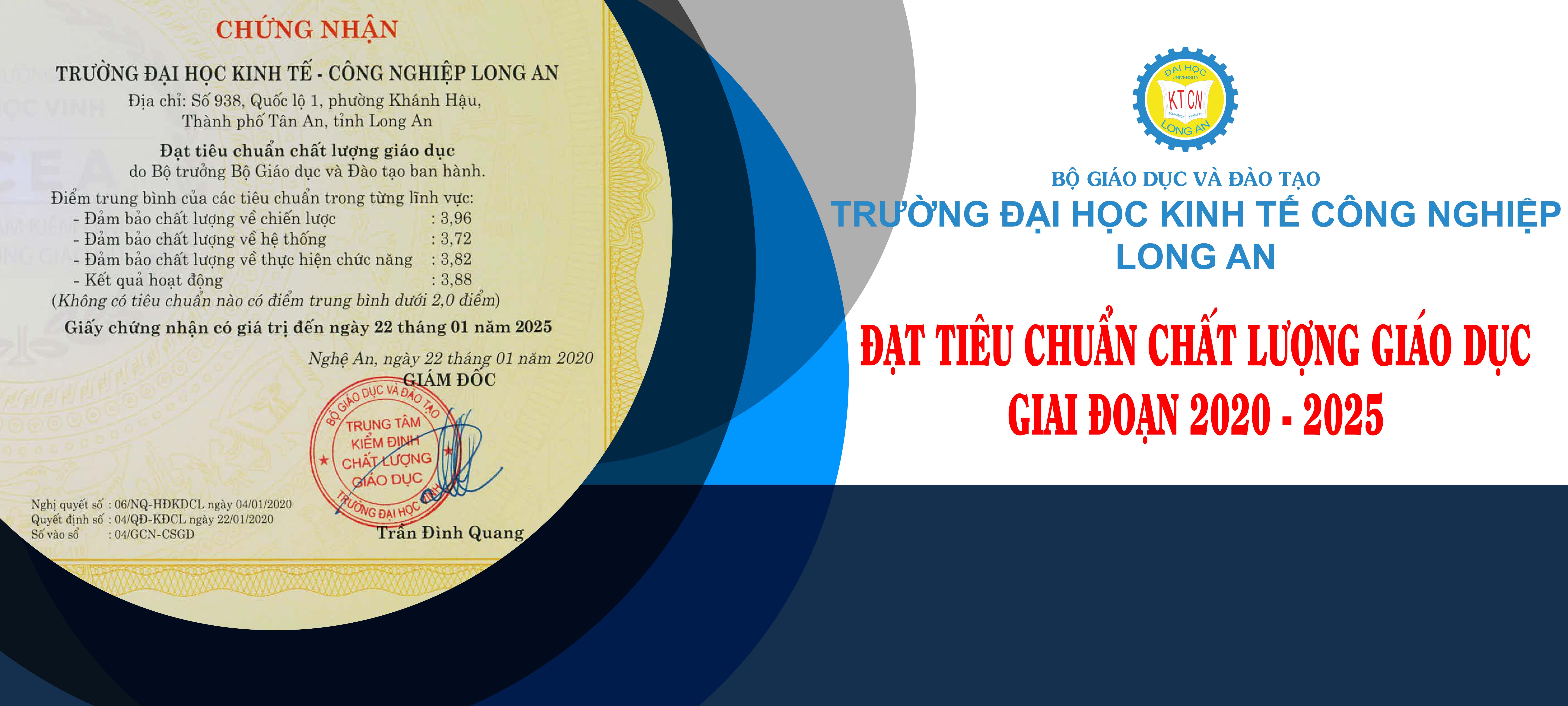 Chuan kiem dinh chat luong giao duc