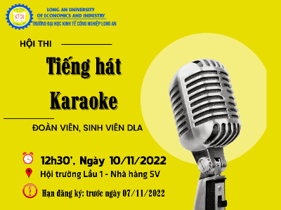 Đoàn trường DLA: “Hội thi tiếng hát Karaoke”