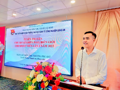 Đoàn Trường DLA với chuyên đề “Tuyên truyền về chủ quyền biển đảo, biên giới” lần thứ 2 năm 2023