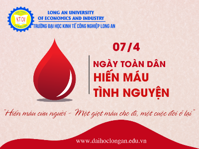 Ngày toàn dân hiến máu tình nguyện 