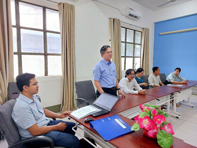 Công đoàn Cơ sở trường DLA: Tổ chức kết nạp công đoàn viên mới