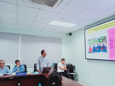 Hội đồng xét duyệt đề tài nghiên cứu khoa học “