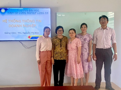 Khoa KT-KDQT: Dự giảng tháng 11-2023