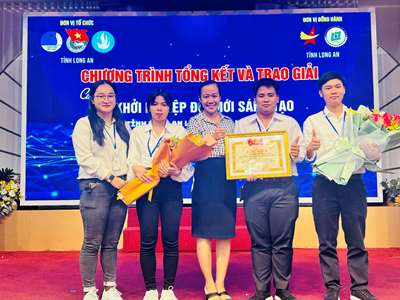 Tổng kết trao giải cuộc thi Khởi nghiệp đổi mới sáng tạo tỉnh Long An lần thứ IV năm 2023