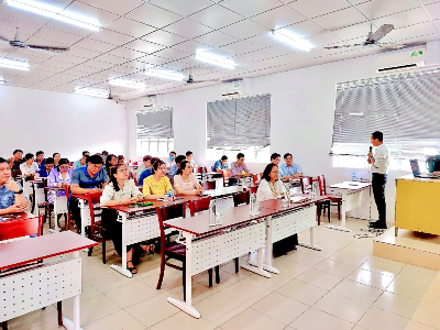 Trường DLA Tập huấn công tác kiểm tra Thi Tốt nghiệp THPT năm 2023