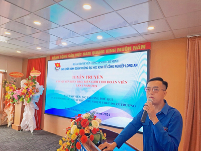 Đoàn Trường DLA: Hoạt động tuyên truyền chủ quyền Biển đảo, Biên giới cho Đoàn viên lần 1 năm 2024