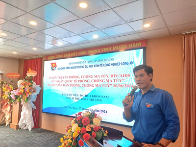 Đoàn Trường DLA: “Tuyên truyền phòng, chống ma túy, HIV-AIDS và “Ngày quốc tế phòng, chống ma túy” “ Ngày toàn dân phòng, chống ma túy” 26-06-2024”