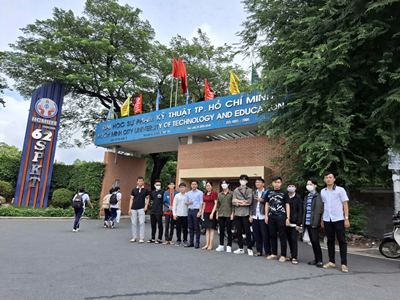 Sinh viên DLA tham quan tại cuộc thi The Future Civil Engineers lần thứ IX năm 2024