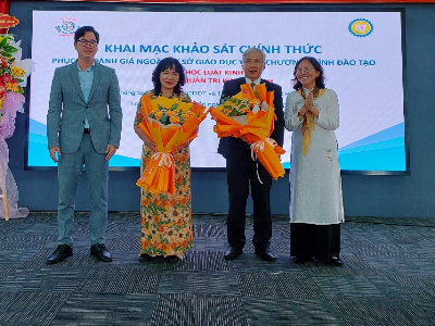 Khai mạc Khảo sát chính thức phục vụ Đánh giá ngoài Cơ sở giáo dục và 02 chương trình đào tạo của trường DLA