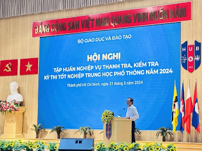Trường DLA tham dự hội nghị tập huấn nghiệp vụ thanh tra, kiểm tra kỳ thi tốt nghiệp THPT năm 2024