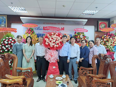 Trường DLA thăm và chúc mừng các cơ quan, đơn vị báo chí nhân Kỷ niệm 99 năm ngày Báo chí Cách mạng Việt Nam 21-6-1925-21-6-2024